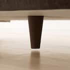 3人掛けソファ 布張りタイプ (CS03 両肘 DBR/木脚MBR) 14枚目画像