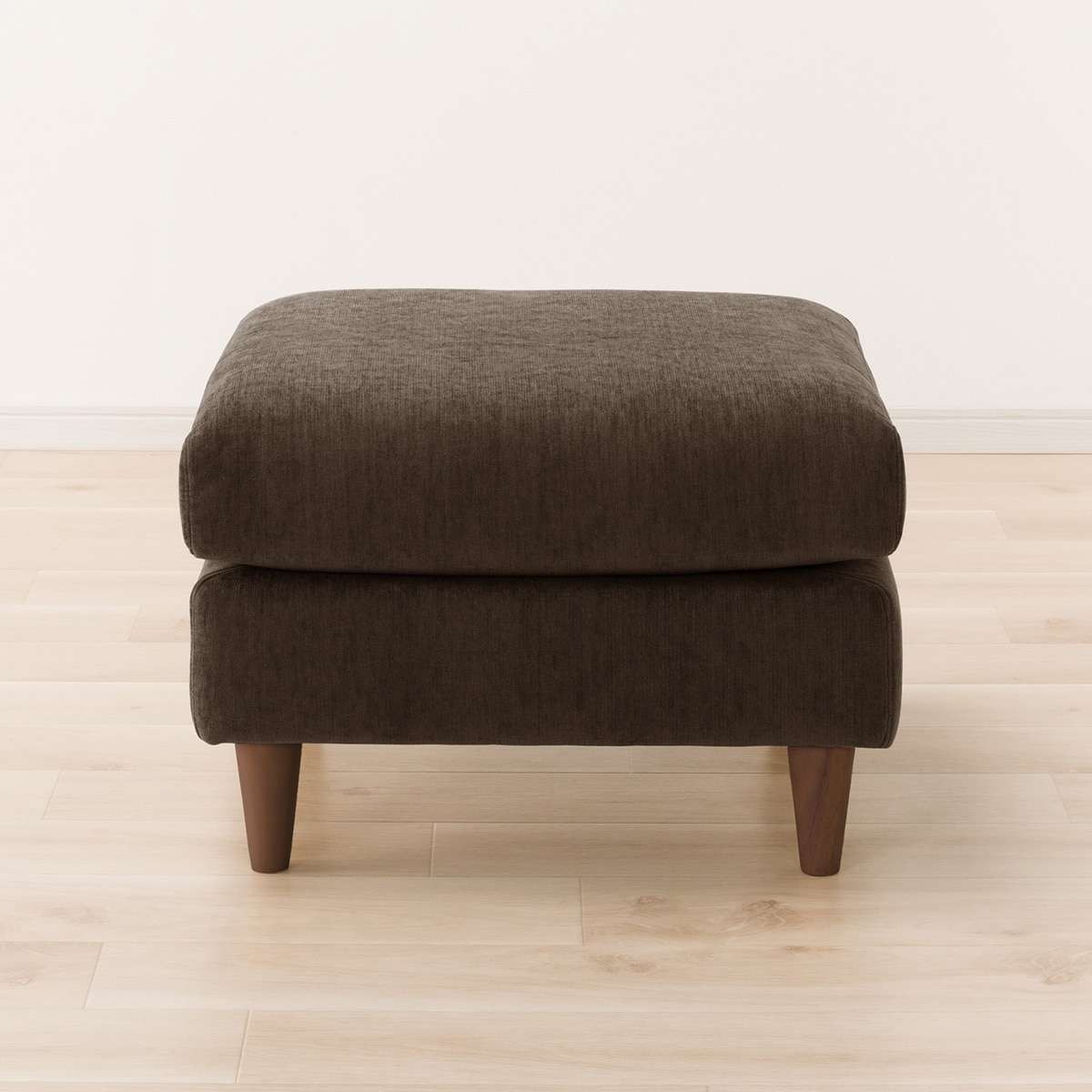 スツール 布張りタイプ (CS03 DBR/木脚MBR) | ニトリネット【公式