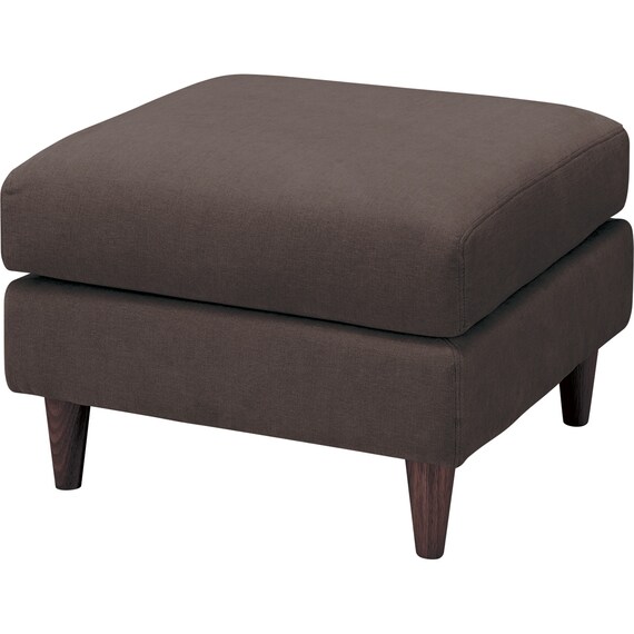 傷・汚れに強い スツール 布張りタイプ (CS03 Nシールド DBR/木脚MBR) 5枚目画像