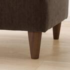 傷・汚れに強い スツール 布張りタイプ (CS03 Nシールド DBR/木脚MBR) 10枚目画像