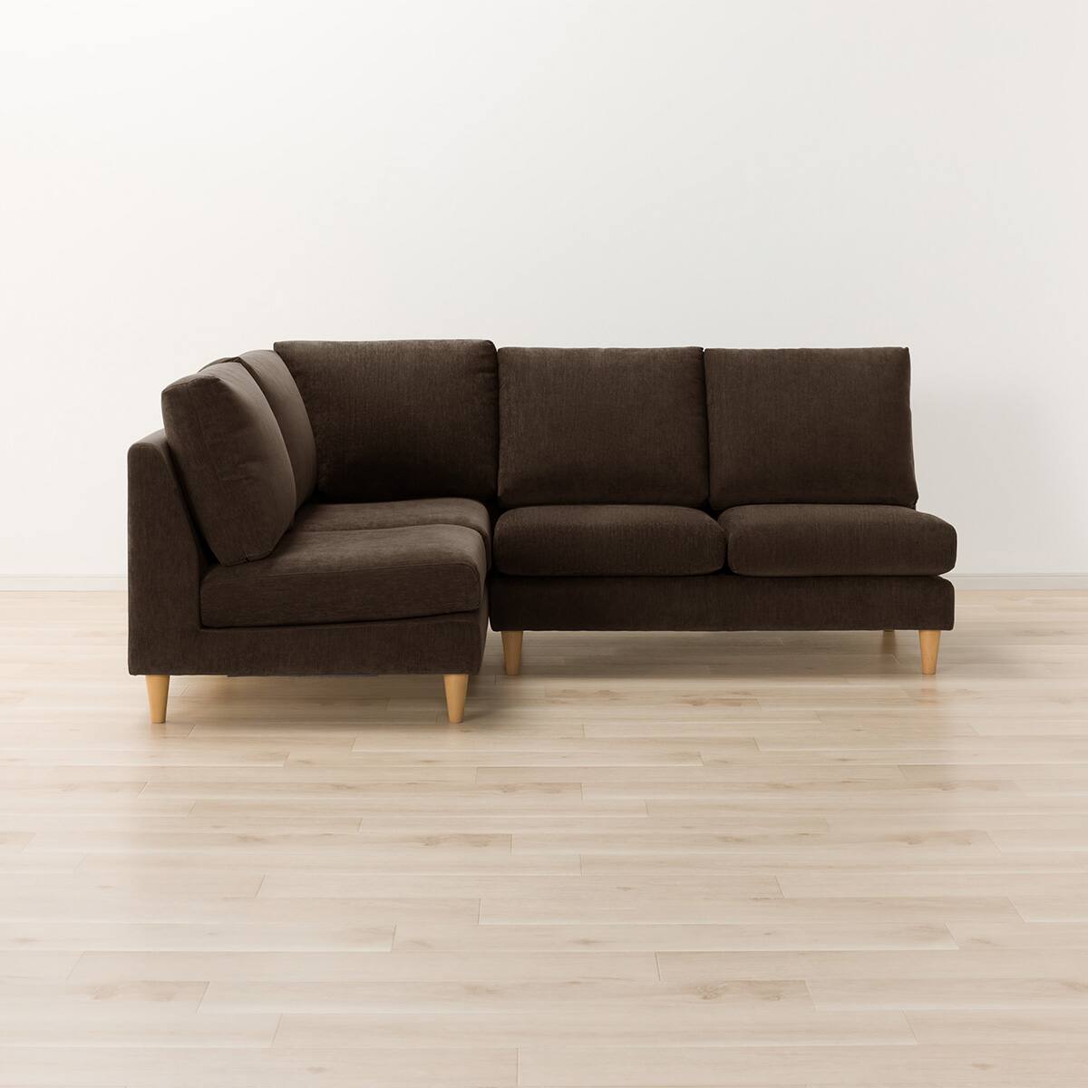 傷・汚れに強い コーナーソファ 布張りタイプ (CS03 Nシールド 右