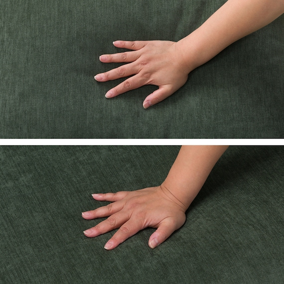 カウチソファ 布張りタイプ (CS03 GR/木脚MBR) 15枚目画像