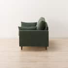 2人掛けソファ 布張りタイプ (CS03 両肘 GR/木脚MBR) 9枚目画像