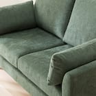 2人掛けソファ 布張りタイプ (CS03 両肘 GR/木脚MBR) 11枚目画像