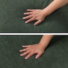 2人掛けソファ 布張りタイプ (CS03 両肘 GR/木脚MBR) 12枚目画像