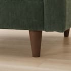 2人掛けソファ 布張りタイプ (CS03 両肘 GR/木脚MBR) 13枚目画像