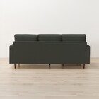 傷・汚れに強い カウチソファ 布張りタイプ (CS03 Nシールド GR/木脚MBR) 14枚目画像