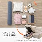 3人掛け電動リクライニングソファ＋収納カウチソファセット 布張りタイプ (KK6133 左カウチ BE) 9枚目画像