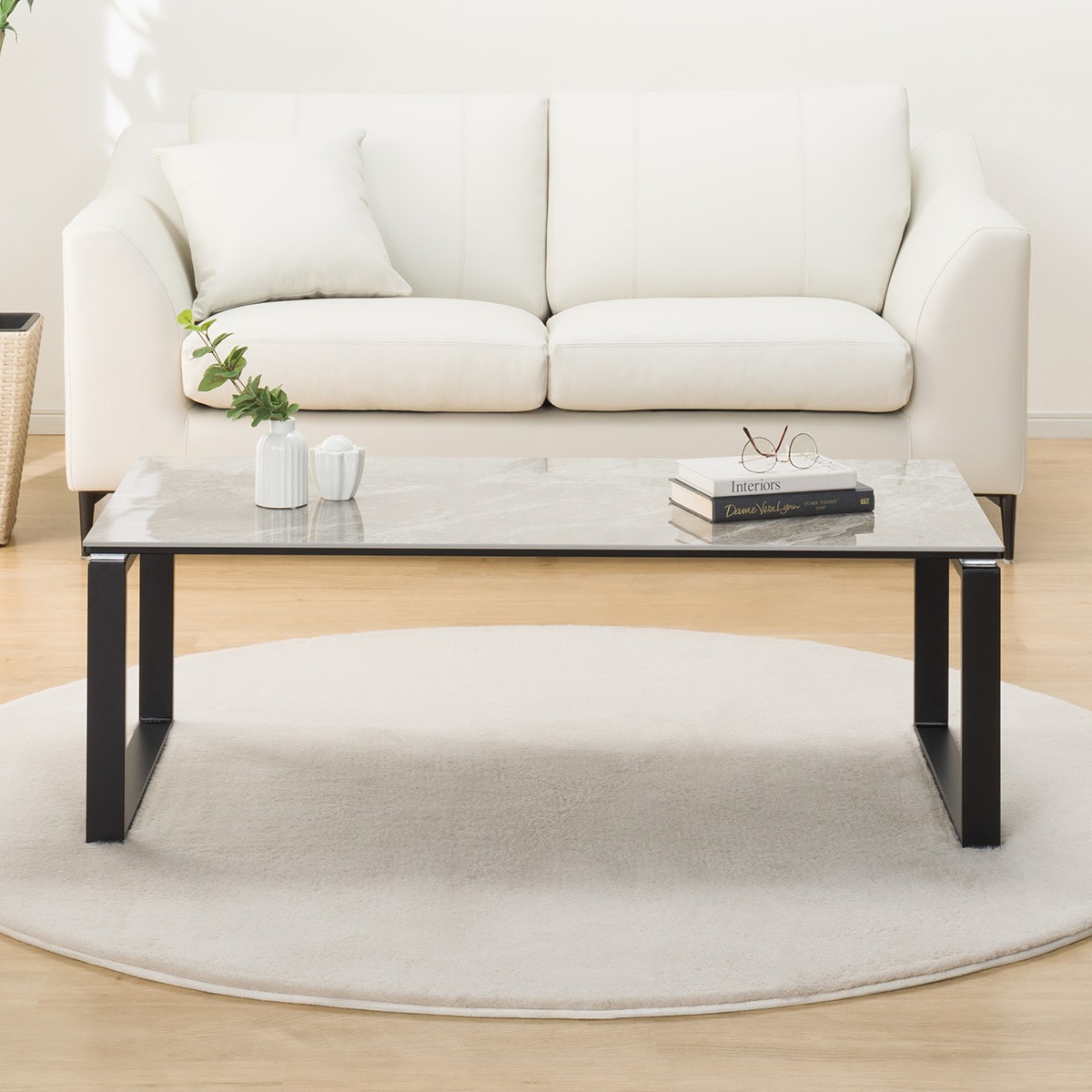 センターテーブル(セーラル2 120 BE/BK) | ニトリネット【公式】 家具