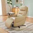 電動リクライニングパーソナルチェア 本革(一部合成皮革)タイプ (LE01-3 2モーター BE) 33枚目画像