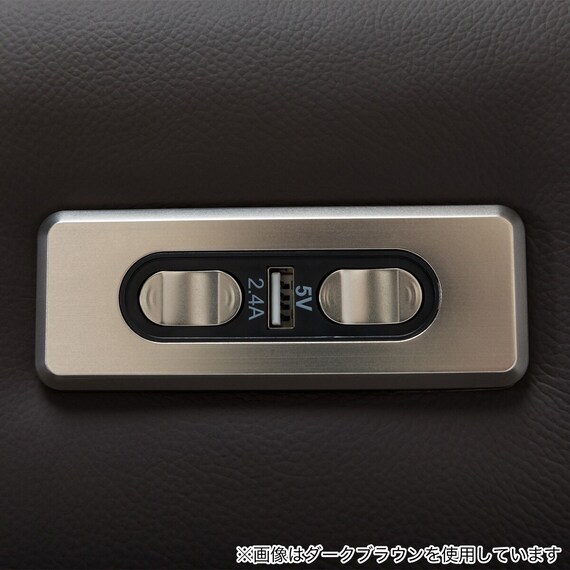 電動リクライニングパーソナルチェア + テーブルセット 本革(一部合成皮革)タイプ (LE01-3 2モーター BK + LE01専用テーブル MBR) 20枚目画像