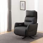 電動リクライニングパーソナルチェア 本革(一部合成皮革)タイプ (LE01-3 2モーター BK) 13枚目画像