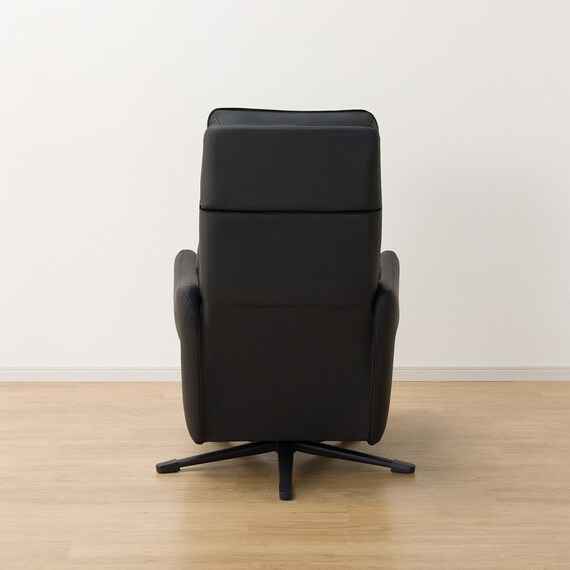 電動リクライニングパーソナルチェア 本革(一部合成皮革)タイプ (LE01-3 2モーター BK) 19枚目画像