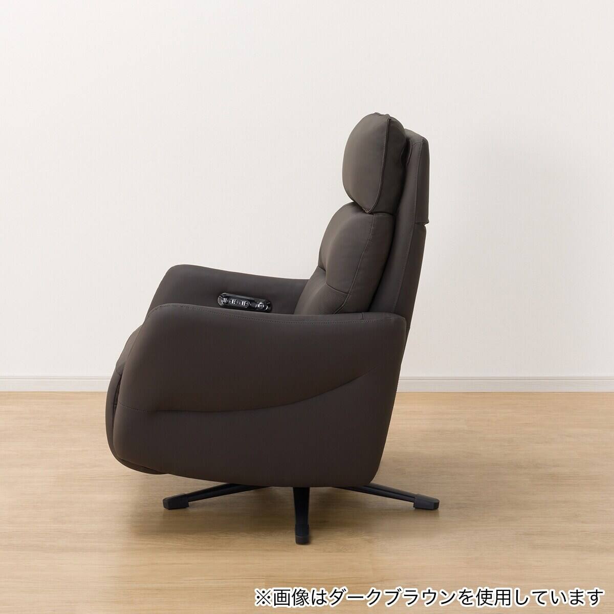 電動リクライニングパーソナルチェア 本革(一部合成皮革)タイプ (LE01
