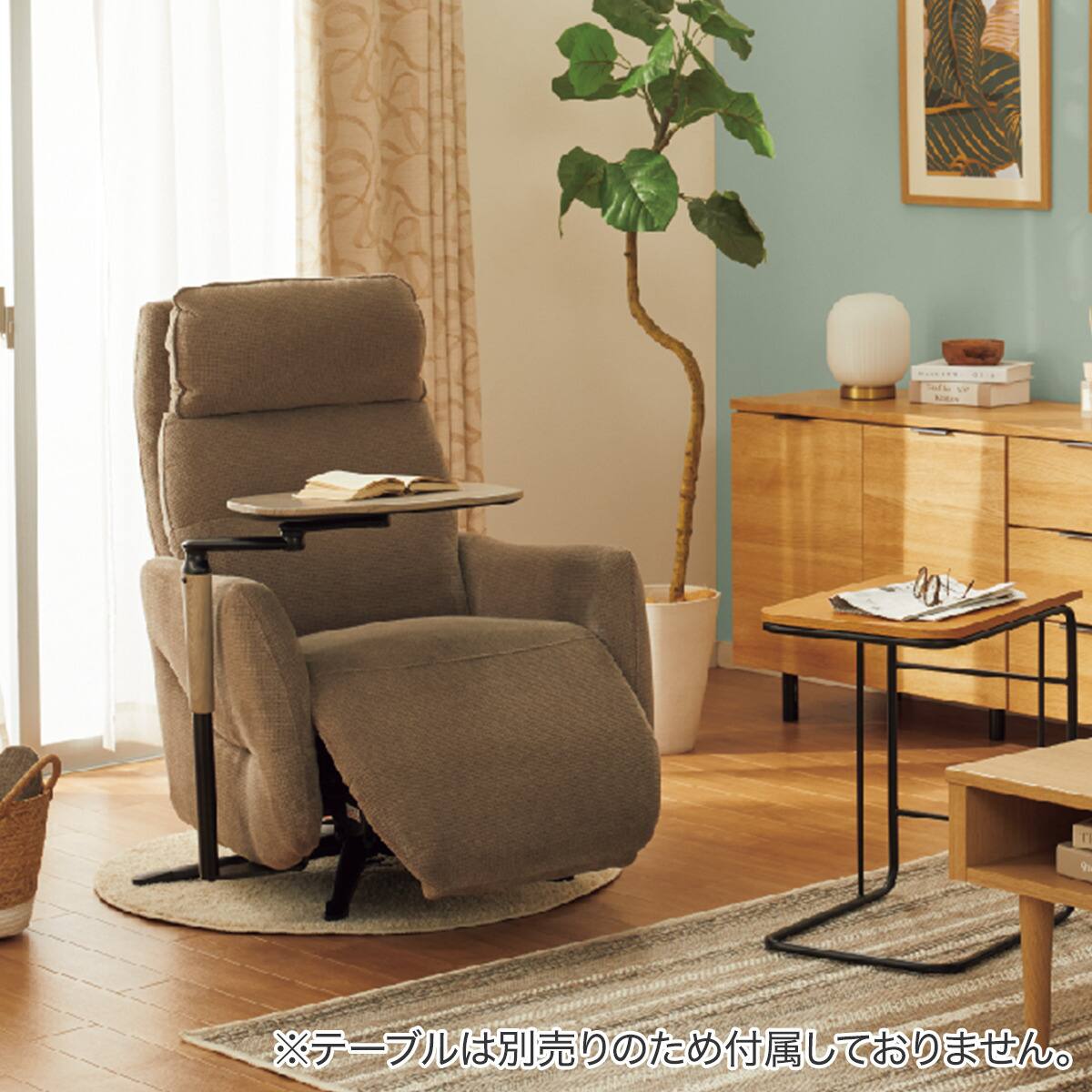 電動リクライニングパーソナルチェア 布張りタイプ (LE01-3 4モーター