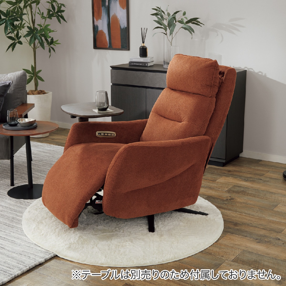 電動リクライニングパーソナルチェア 布張りタイプ (LE01-3 4モーター