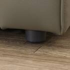 2人掛け電動リクライニングワイドソファ 本革(一部合成皮革)タイプ (UM04 DGY) 18枚目画像