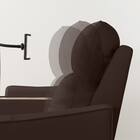 2人掛け電動リクライニングワイドソファ＋収納ユニットセット 本革(一部合成皮革)タイプ (UM04 WSB DBR) 14枚目画像