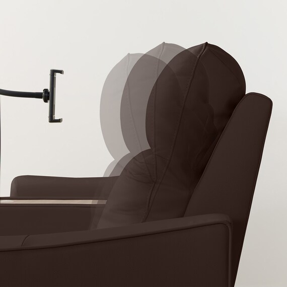 2人掛け電動リクライニングワイドソファ＋収納ユニットセット 本革(一部合成皮革)タイプ (UM04 WSB DBR) 14枚目画像