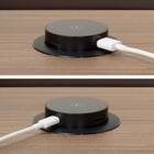 2人掛け電動リクライニングワイドソファ＋収納ユニットセット 本革(一部合成皮革)タイプ (UM04 WSB DBR) 18枚目画像