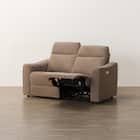 2人掛け電動リクライニングソファ 布張りタイプ (UM04 MO) 6枚目画像