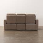 3人掛け電動リクライニングソファ テーブル付き 布張りタイプ (UM04 WT MO) 12枚目画像