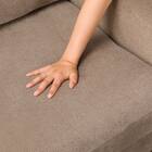 3人掛け電動リクライニングソファ テーブル付き 布張りタイプ (UM04 WT MO) 19枚目画像