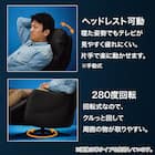 布張り電動リクライニングパーソナルチェア(LE01-3 2モーター DGY-Z) 4枚目画像