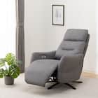 布張り電動リクライニングパーソナルチェア(LE01-3 2モーター DGY-Z) 12枚目画像