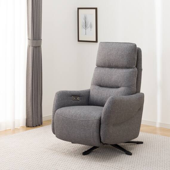 布張り電動リクライニングパーソナルチェア(LE01-3 2モーター DGY-Z) 14枚目画像