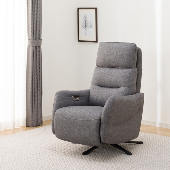 布張り電動リクライニングパーソナルチェア(LE01-3 2モーター DGY-Z) 14枚目画像