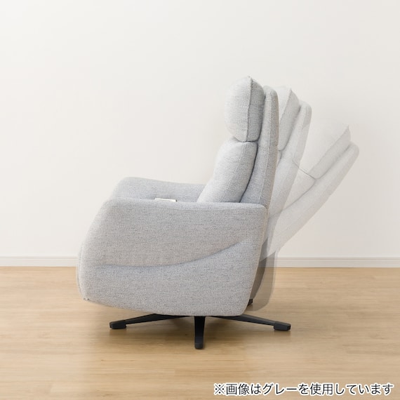 布張り電動リクライニングパーソナルチェア(LE01-3 2モーター DGY-Z) 18枚目画像