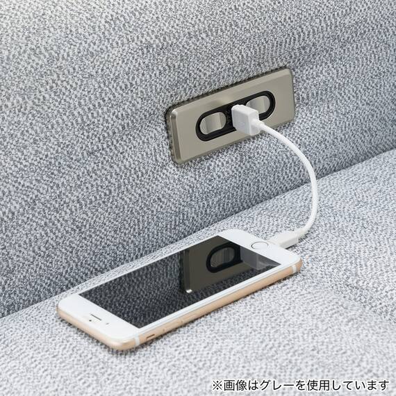 布張り電動リクライニングパーソナルチェア(LE01-3 2モーター DGY-Z) 24枚目画像