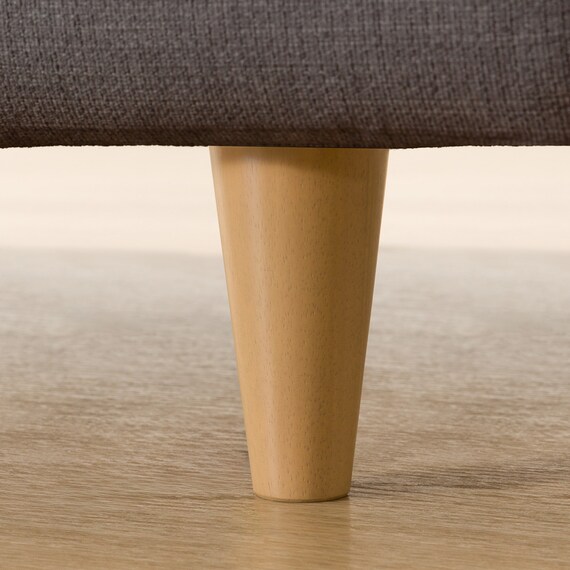 3人掛けカスタマイズカウチソファ 布張りタイプ (MS02 やわらかめ ワイド肘 標準タイプ/木製脚LBR MGY) 20枚目画像