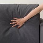 3人掛けカスタマイズカウチソファ 布張りタイプ (MS02 やわらかめ ワイド肘 標準タイプ/木製脚LBR MGY) 22枚目画像