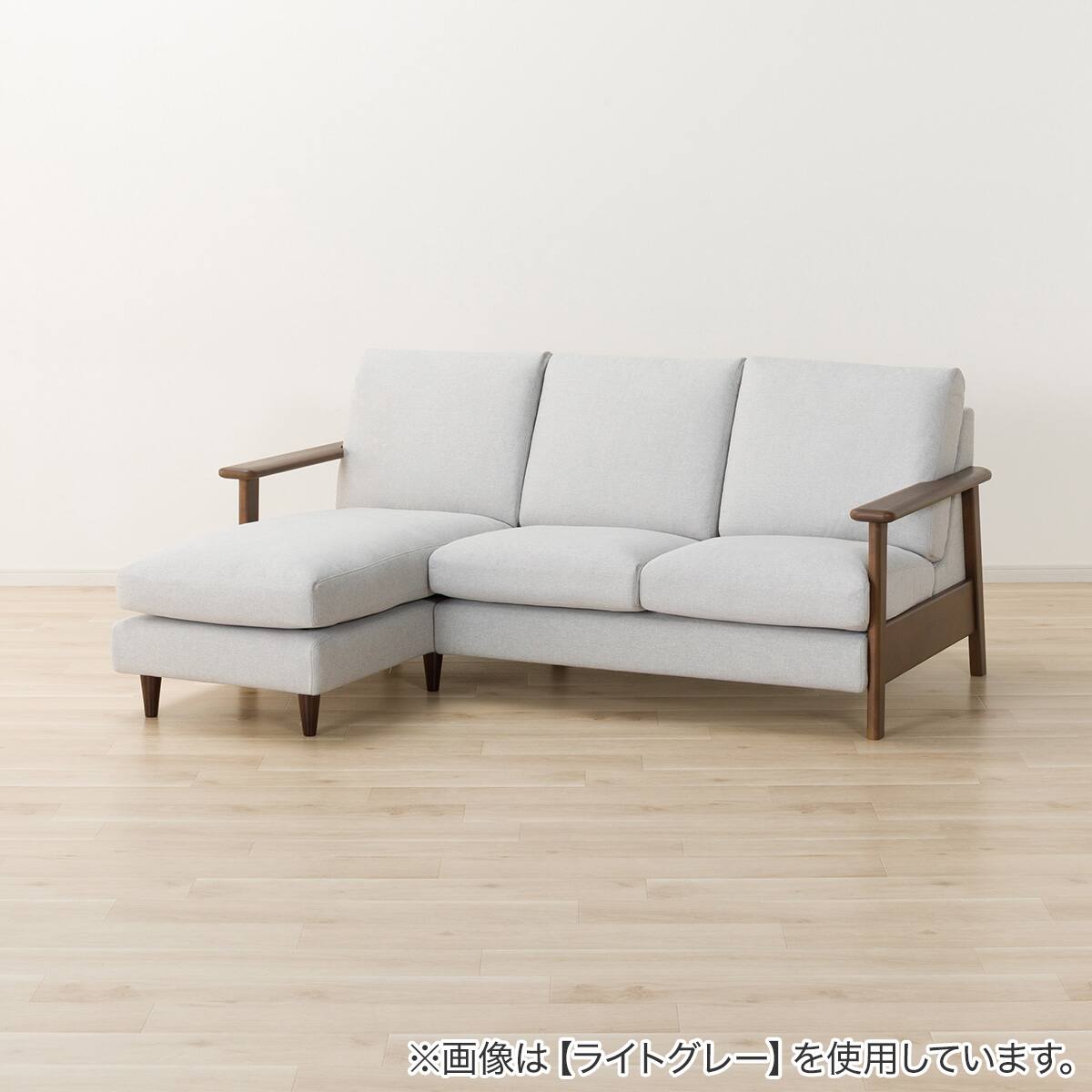 傷・汚れに強い3人掛けカスタマイズカウチソファ 布張りタイプ(MS02