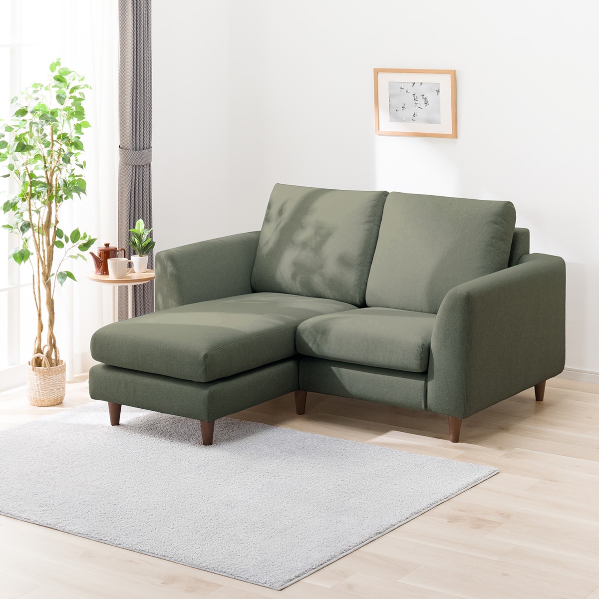 【まるかん】単品不可1-① ※1-❷とセットのみ ニトリ カウチソファー 楽天市場】布張りカウチソファ (KK026) ニトリ 【配送員設置商品