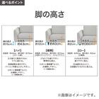 2人掛けカスタマイズカウチソファ 布張りタイプ (MS02 かため ワイド肘 標準タイプ/木製脚MBR DBL) 5枚目画像