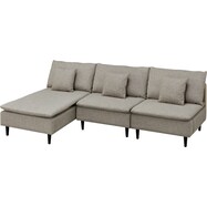 リバーシブルカウチソファ (ES01 布/本革)