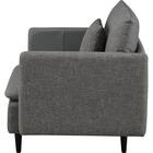 1人掛け 布・本革リバーシブルソファ (ES01 GY) 7枚目画像