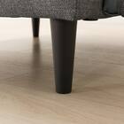 1人掛け 布・本革リバーシブルソファ (ES01 GY) 15枚目画像