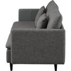 2人掛け 布・本革リバーシブルソファ (ES01 GY) 6枚目画像