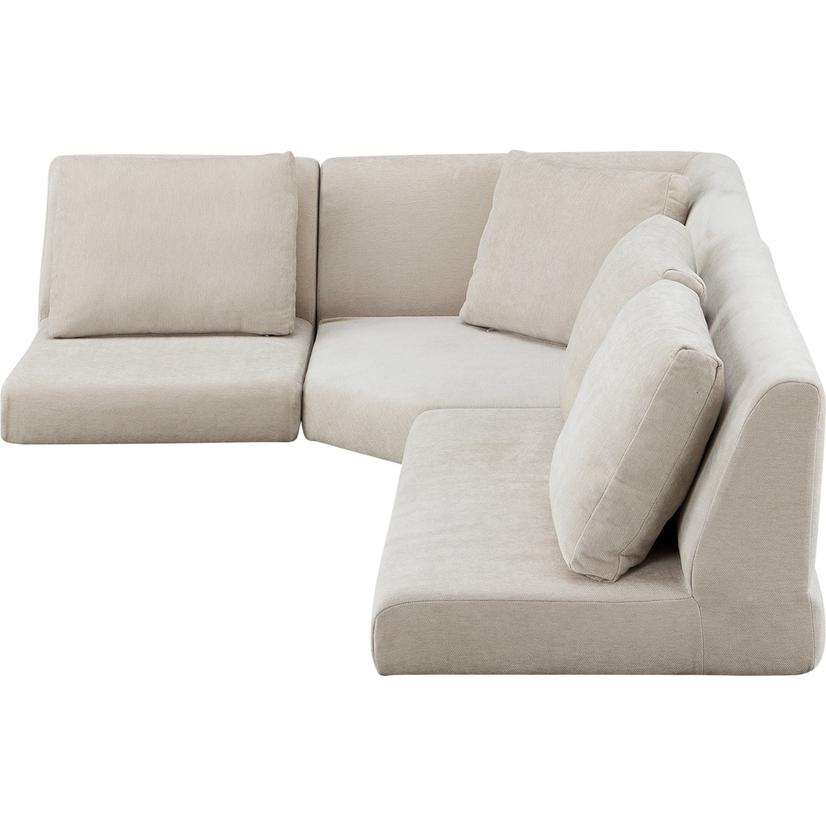 ローソファ3点セット 布張りタイプ (XL14 BE) | ニトリネット【公式