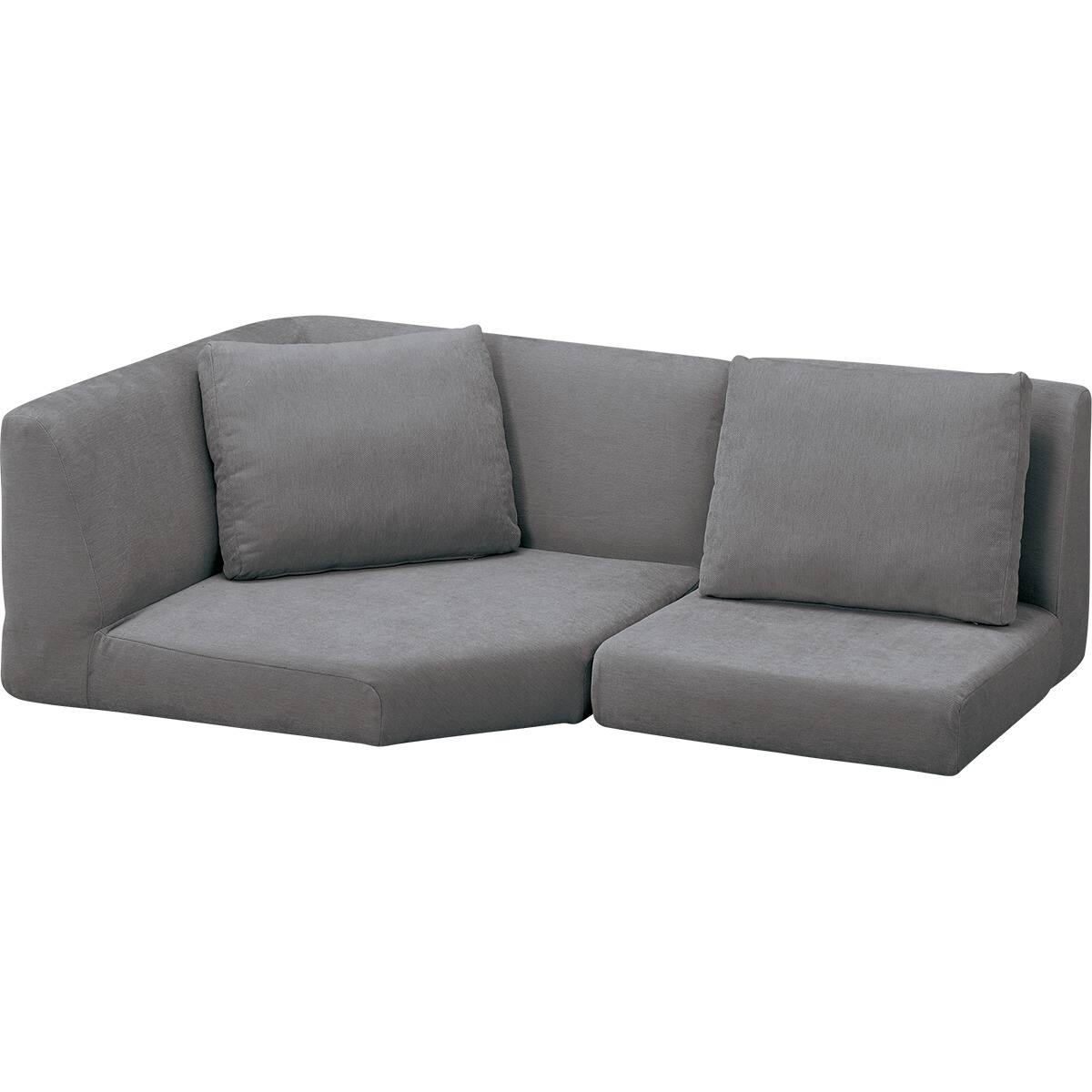 ローソファ3点セット 布張りタイプ (XL14 DGY) | ニトリネット【公式