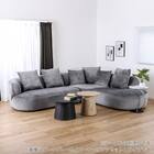 コーナーソファセット 布張りタイプ(スロウ L DGY)【島忠ホームズ商品】 6枚目画像