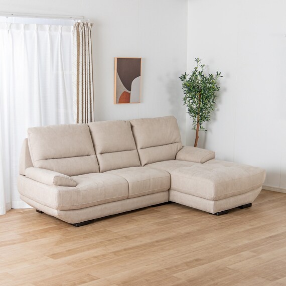 カウチソファ(ロジャー S-L IV)【島忠ホームズ商品】 1枚目画像