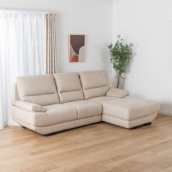 カウチソファ(ロジャー S-L IV)【島忠ホームズ商品】 1枚目画像