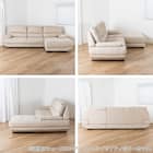 カウチソファ(ロジャー S-L IV)【島忠ホームズ商品】 13枚目画像