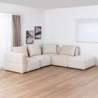 コーナーソファ5点セット 布張りタイプ(KKS05 C-IV)【島忠ホームズ商品】 1枚目画像