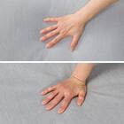 ベッドタイプカウチソファ　布張りタイプ(ノアーク3 右カウチ LGY) 23枚目画像